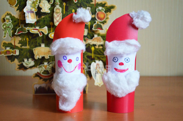 Поделка Дед Мороз для детей
